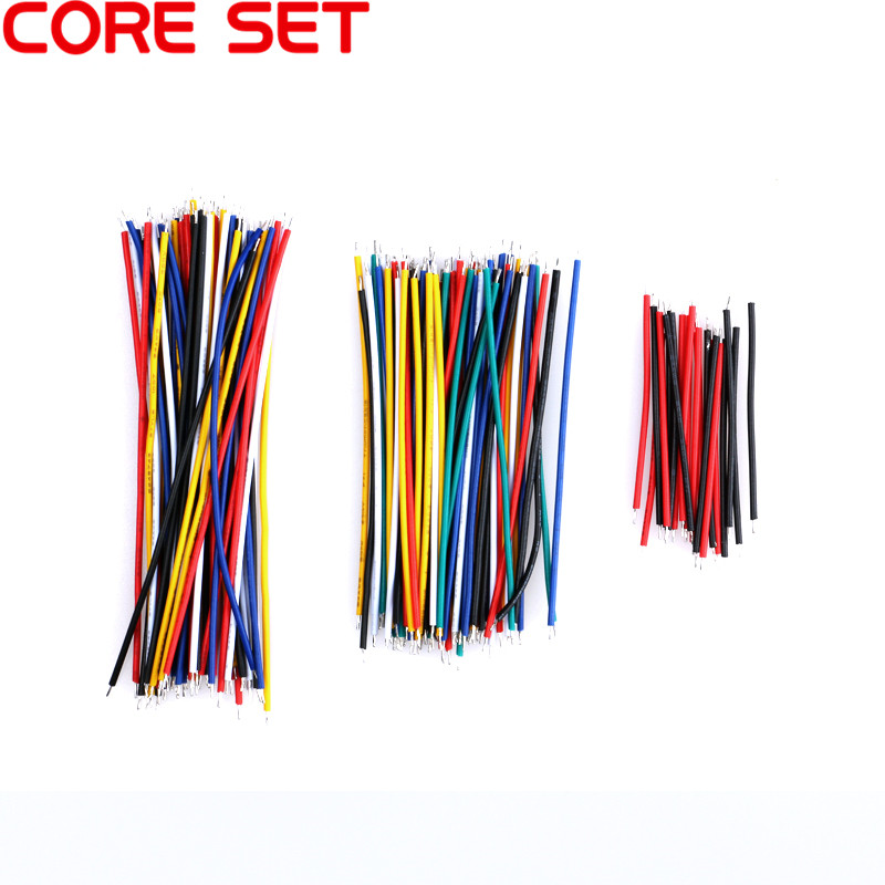 Breadboard Jumper Wire - 130 قطعة 24AWG اللوح أسلاك توصيل