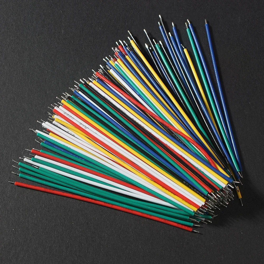 Breadboard Jumper Wire - 120 قطعة 24AWG/26AWG أسلاك توصيل نحاسية