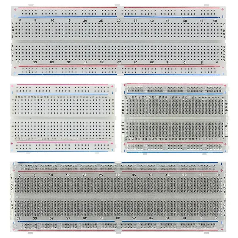 Diy Electronics Breadboard - 400/830 نقطة ربط لوحة تجارب MB-102
