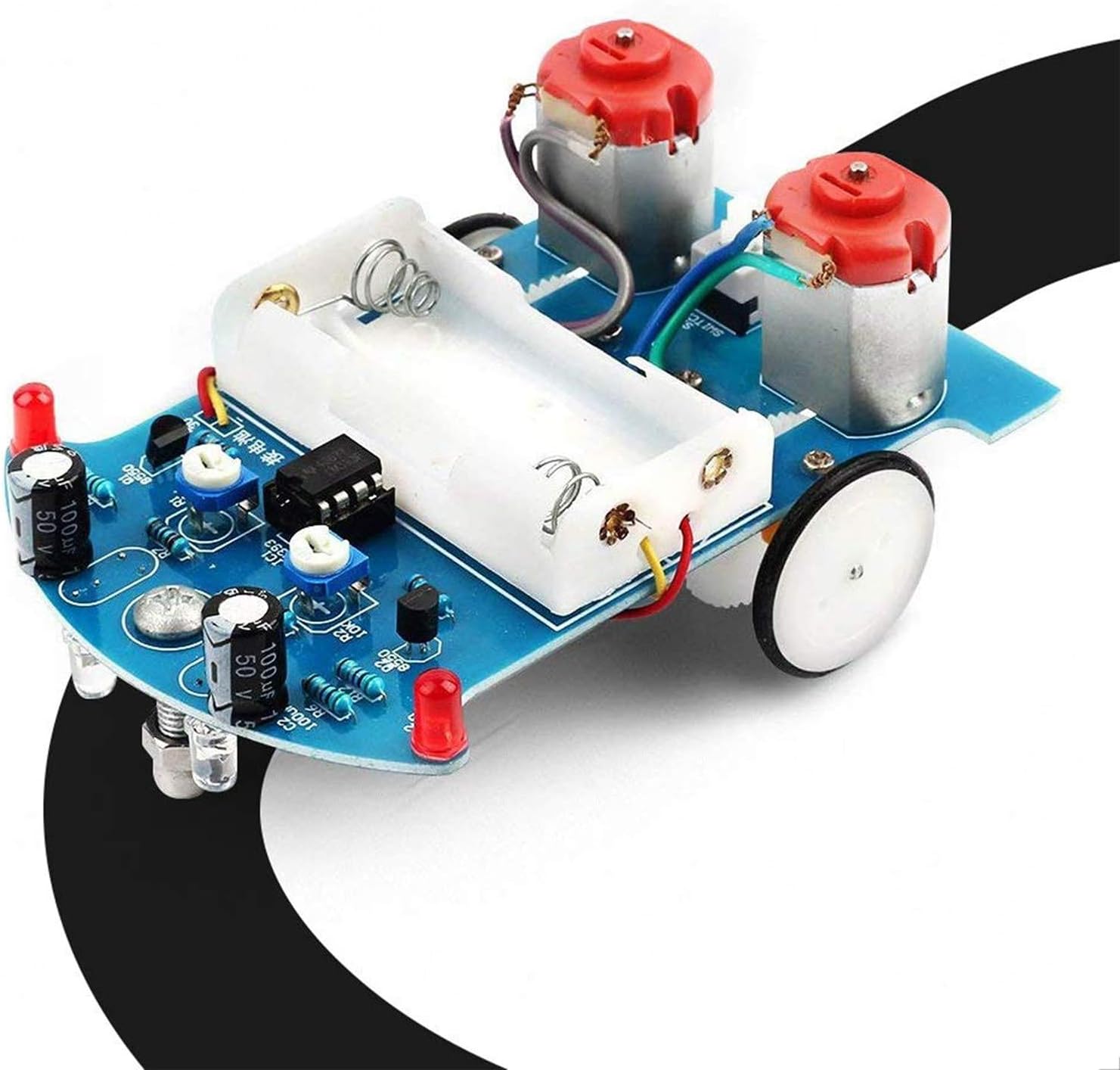 Diy Electronics Learning Kit - أطقم مشروع لحام السيارة الذكية D2-5