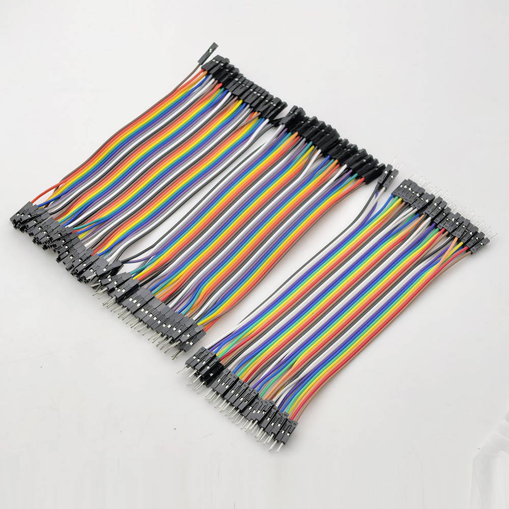 Breadboard Jumper Wire - اللوح سلك توصيل معزز 40Pin ذكر