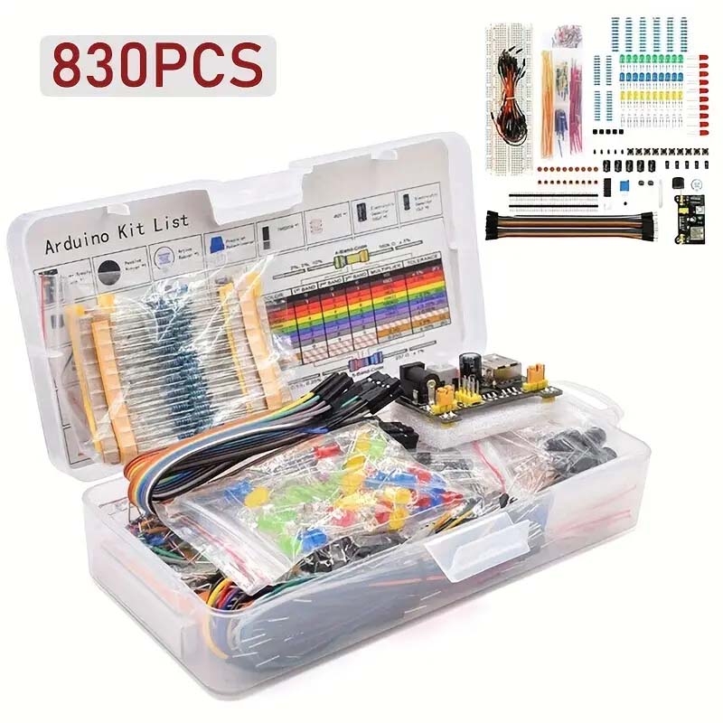 Diy Electronics Breadboard - 830 قطعة/صندوق لتقوم بها بنفسك مشروع