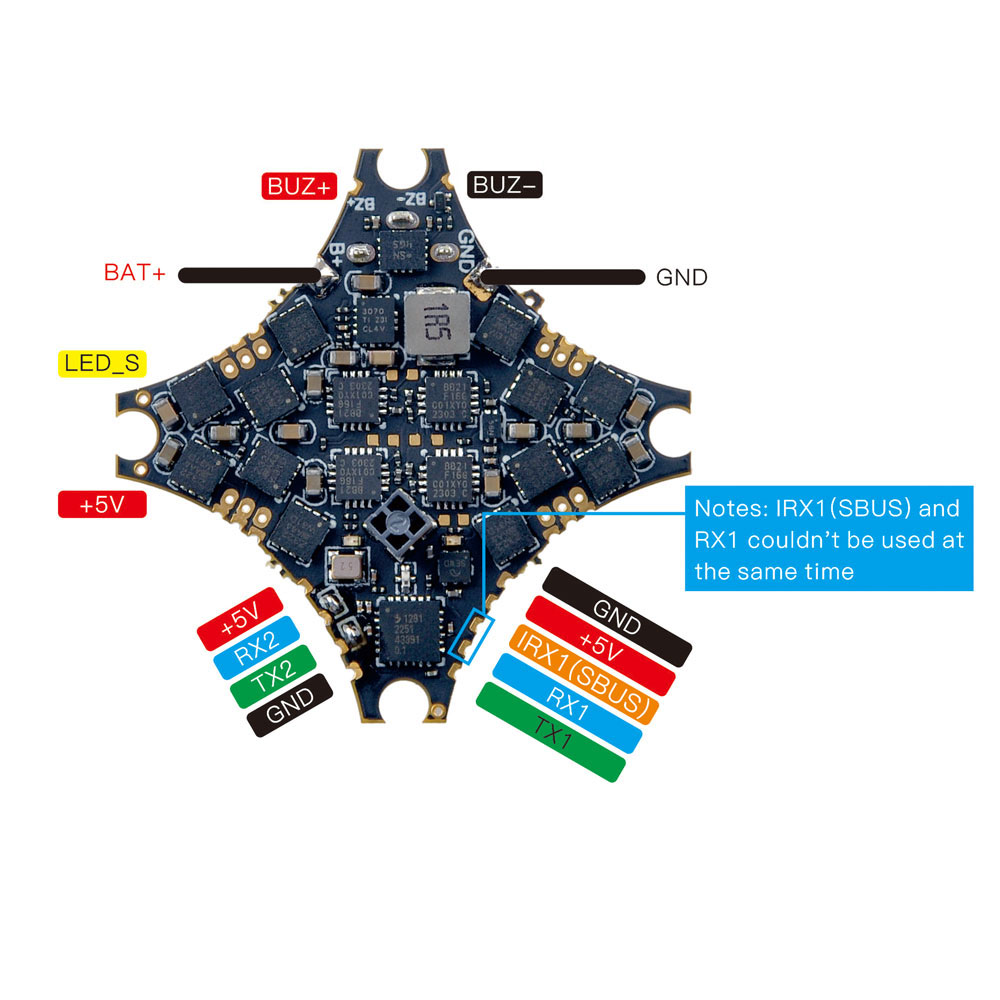 جهاز استقبال HappyModel SuperX - مراجعة Diy Drone Electronics وسعره