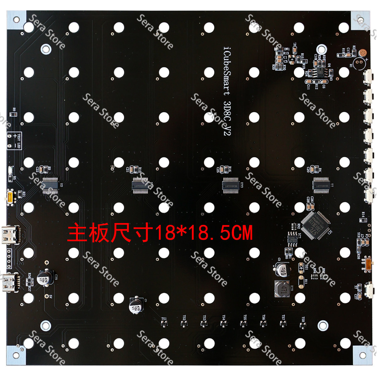 طقم مكعب ضوئي 8×8×8 للتركيب ال - مراجعة Diy Electronics Components Kit وسعره