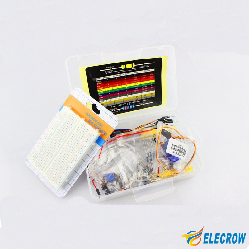 Elecrow اردوينو كاتب عدة للمبت - مراجعة Diy Electronics Kits For Beginners وسعره