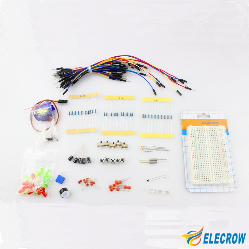 Elecrow اردوينو كاتب عدة للمبت - مراجعة Diy Electronics Kits For Beginners وسعره