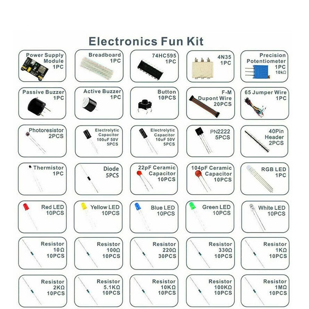لتقوم بها بنفسك مشروع كاتب عدة - مراجعة Diy Electronics Breadboard وسعره