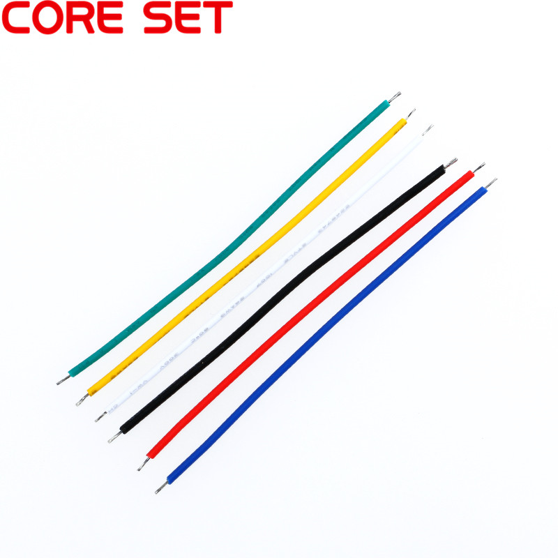130 قطعة 24AWG اللوح أسلاك توص - مراجعة Breadboard Jumper Wire وسعره