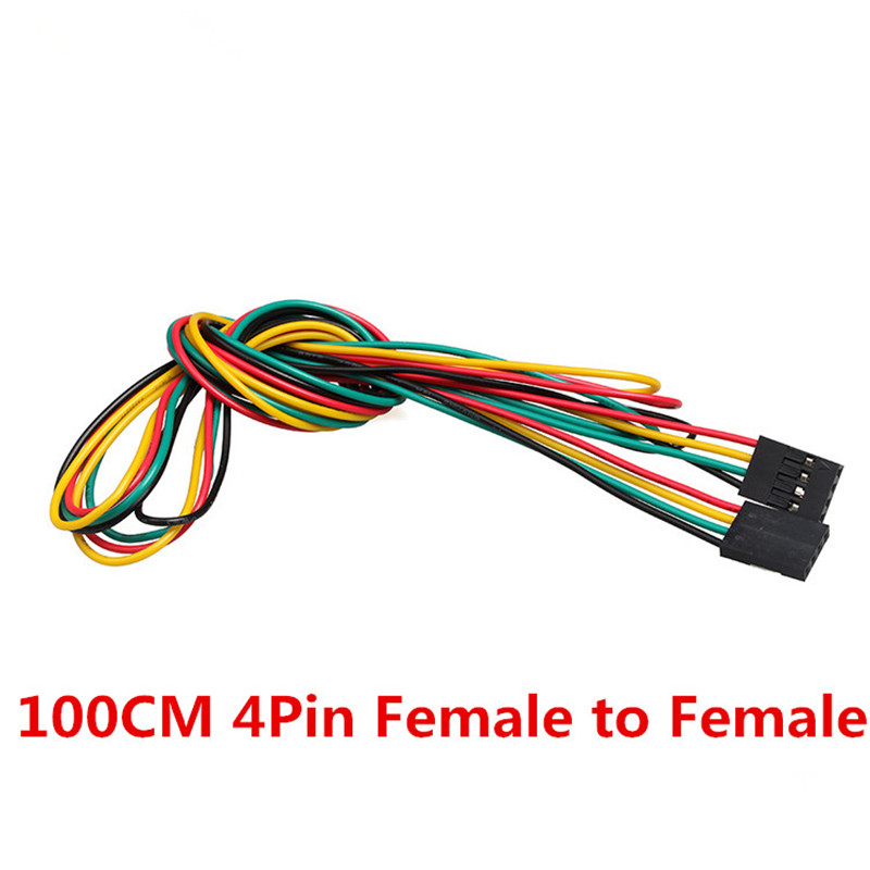 10 قطعة/الوحدة 4pin 100 سنتيمت - مراجعة Breadboard Jumper Wire وسعره