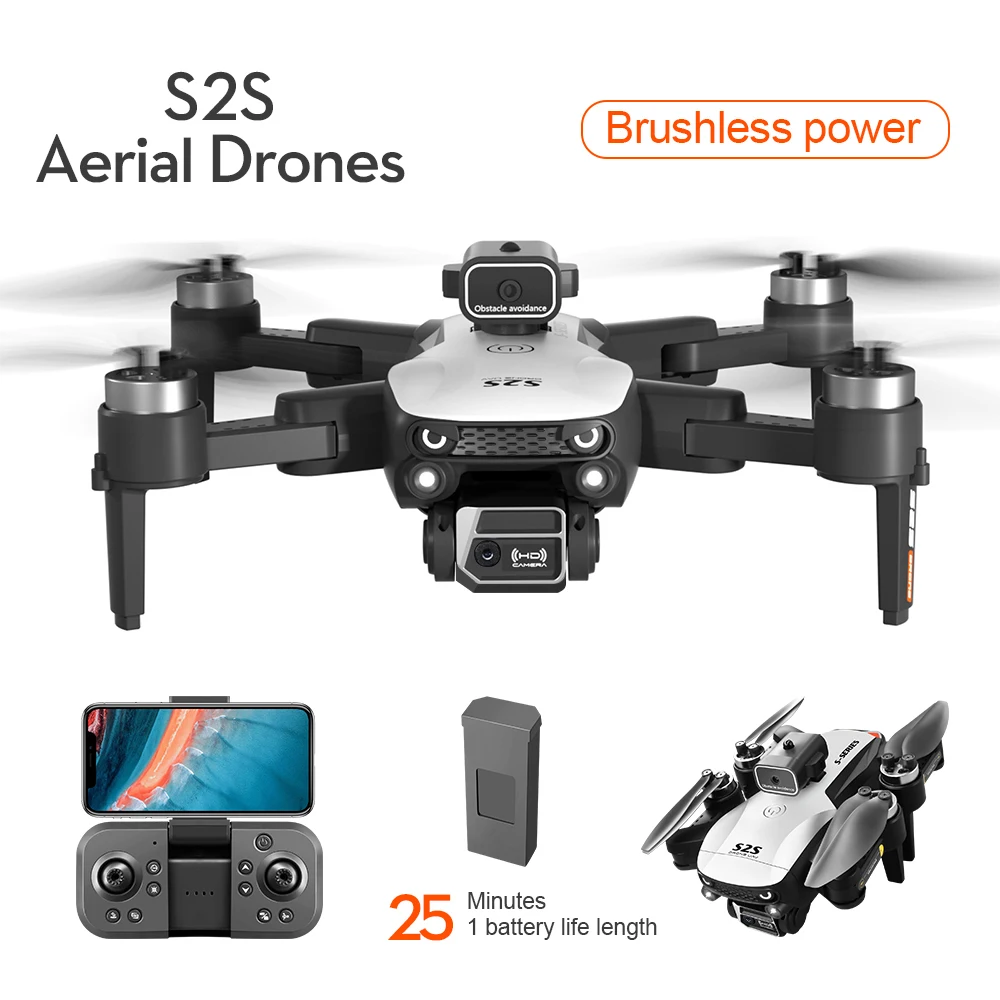 جديد S2S الطائرة بدون طيار 8K  - مراجعة Diy Drone Electronics وسعره