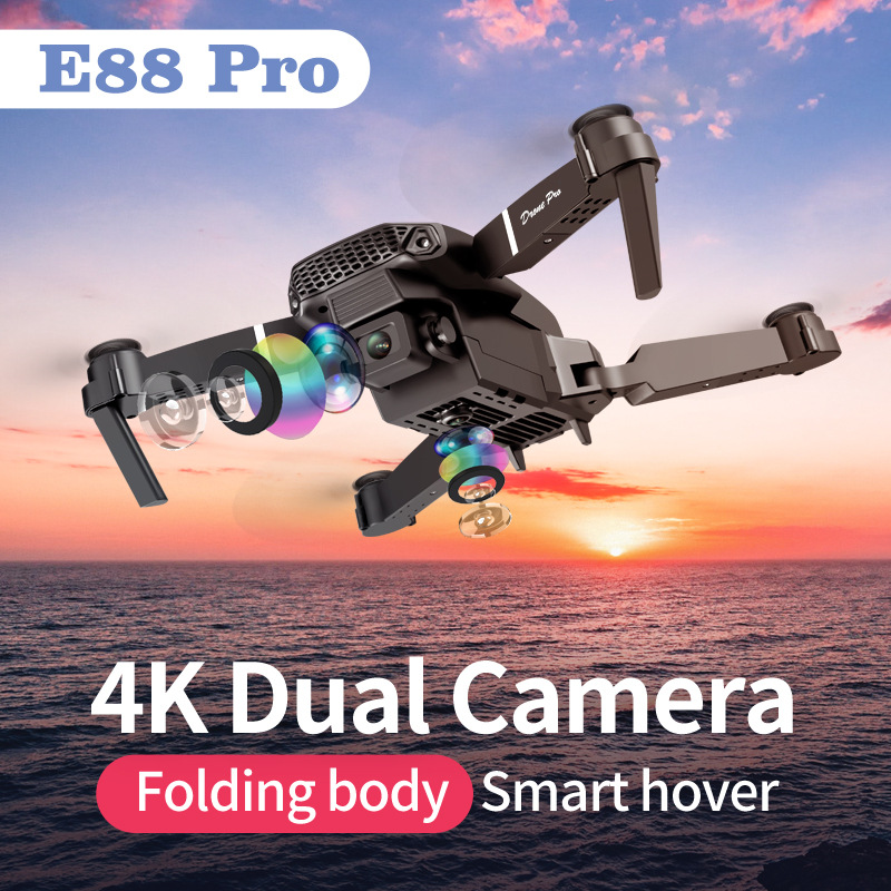 E88pro الطائرة بدون طيار المهن - مراجعة Diy Drone Electronics وسعره