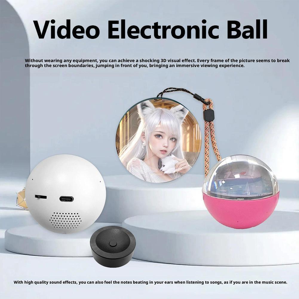 مشغل فيديو كرة كريستال سحري ثل - مراجعة Diy Electronics Videos وسعره