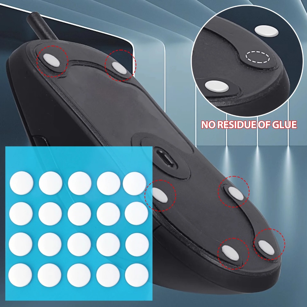 20-100 قطعة من وسادات أقدام ال - مراجعة Diy Mouse Electronics وسعره