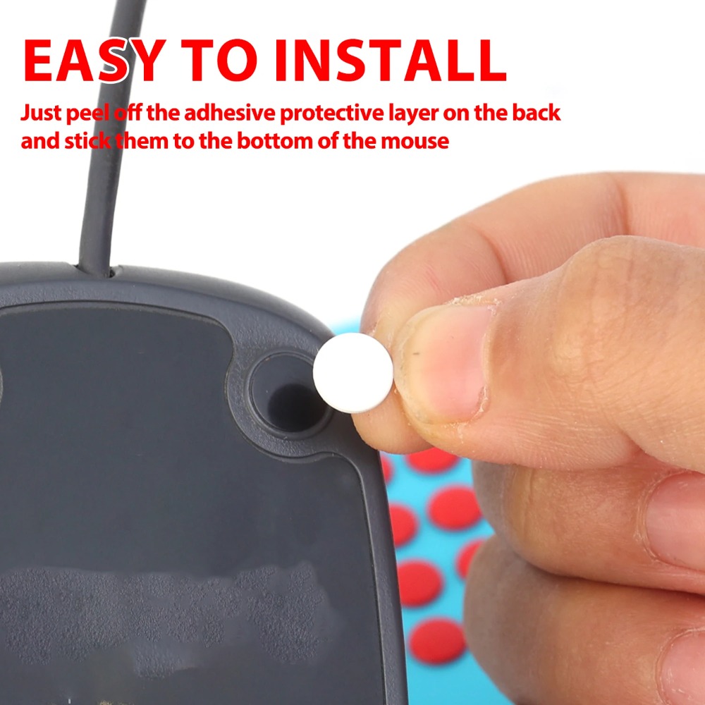 20-100 قطعة من وسادات أقدام ال - مراجعة Diy Mouse Electronics وسعره