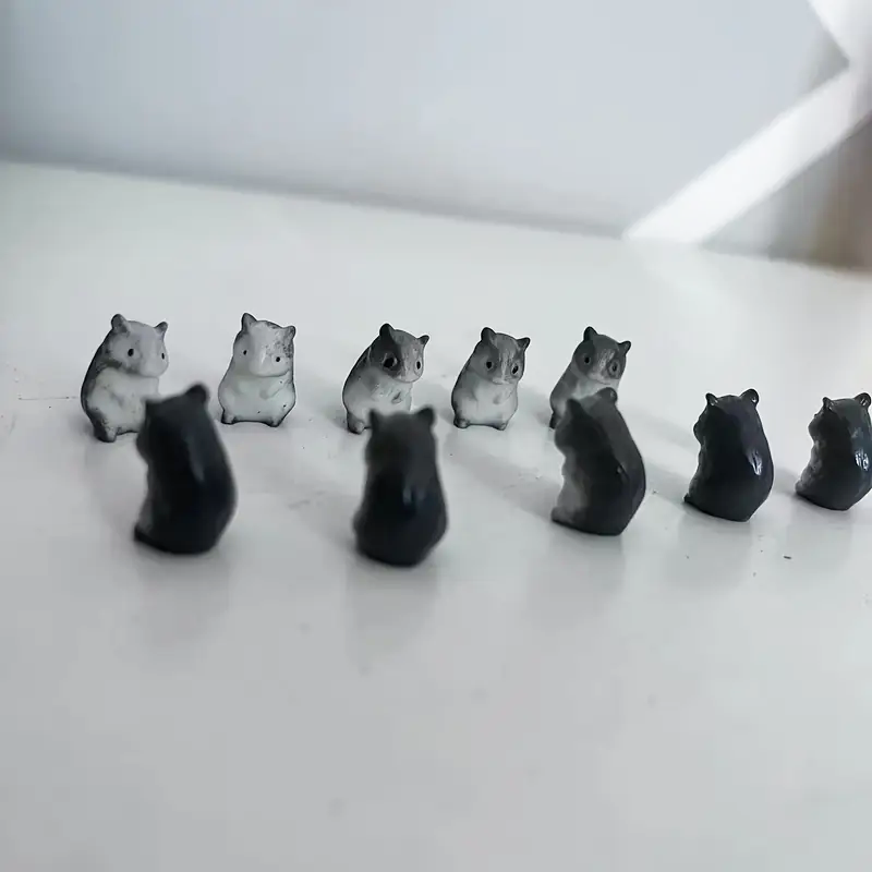 5/10 قطع تماثيل صغيرة لطيفة عل - مراجعة Diy Mouse Electronics وسعره