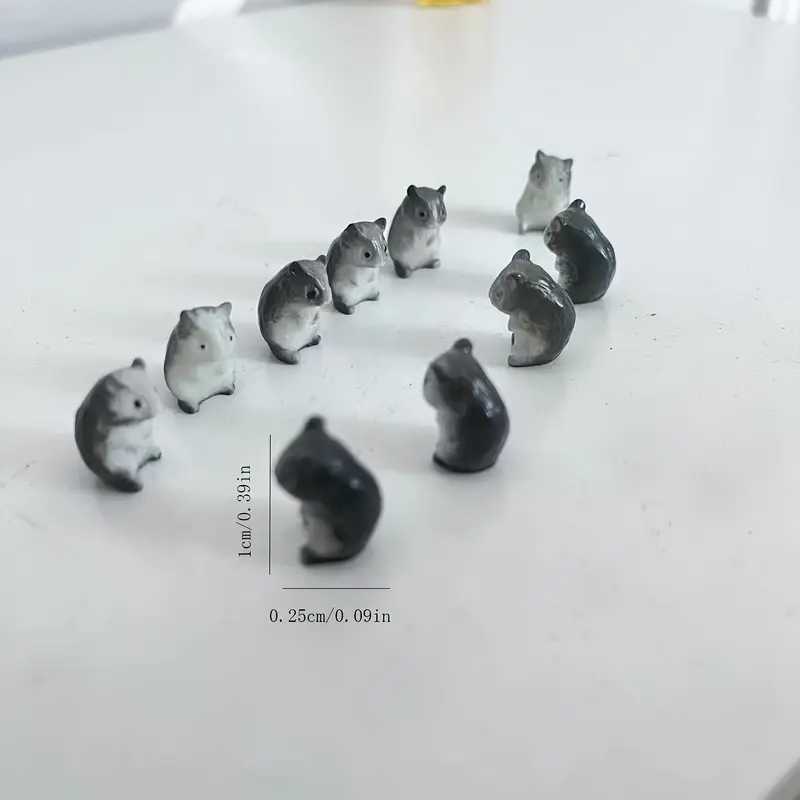 5/10 قطع تماثيل صغيرة لطيفة عل - مراجعة Diy Mouse Electronics وسعره