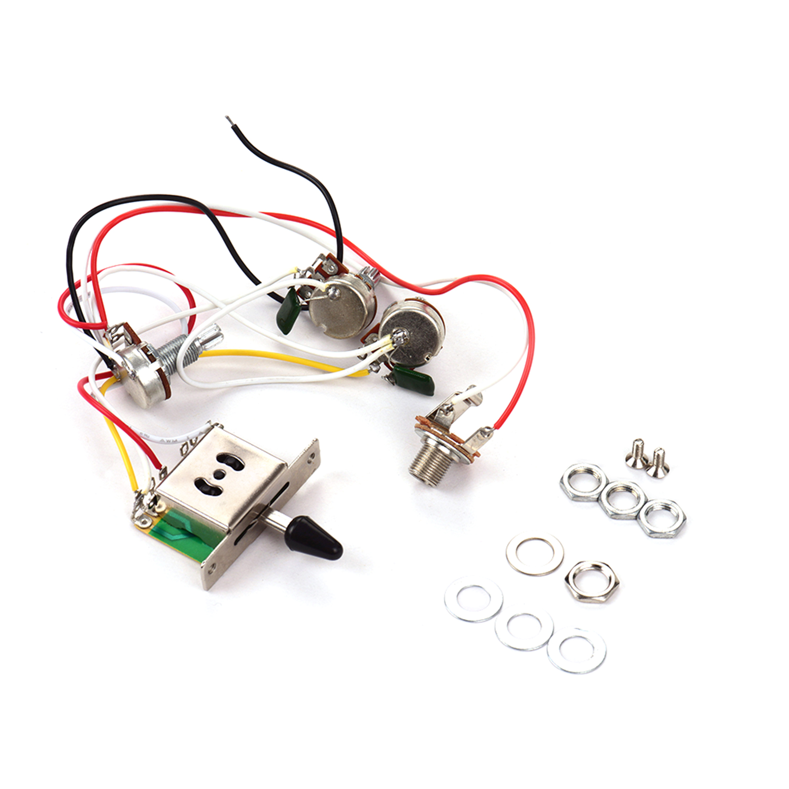 استبدال مجموعة أدوات تسخير أسل - مراجعة Diy Guitar Electronics وسعره
