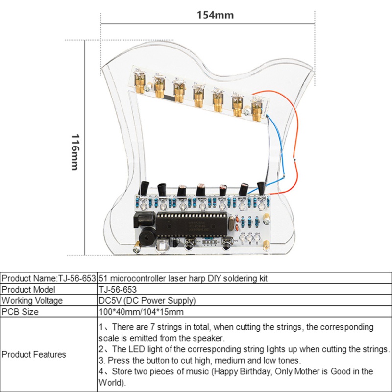 مجموعة أدوات التعلم الإلكتروني - مراجعة Diy Electronics Learning Kit وسعره