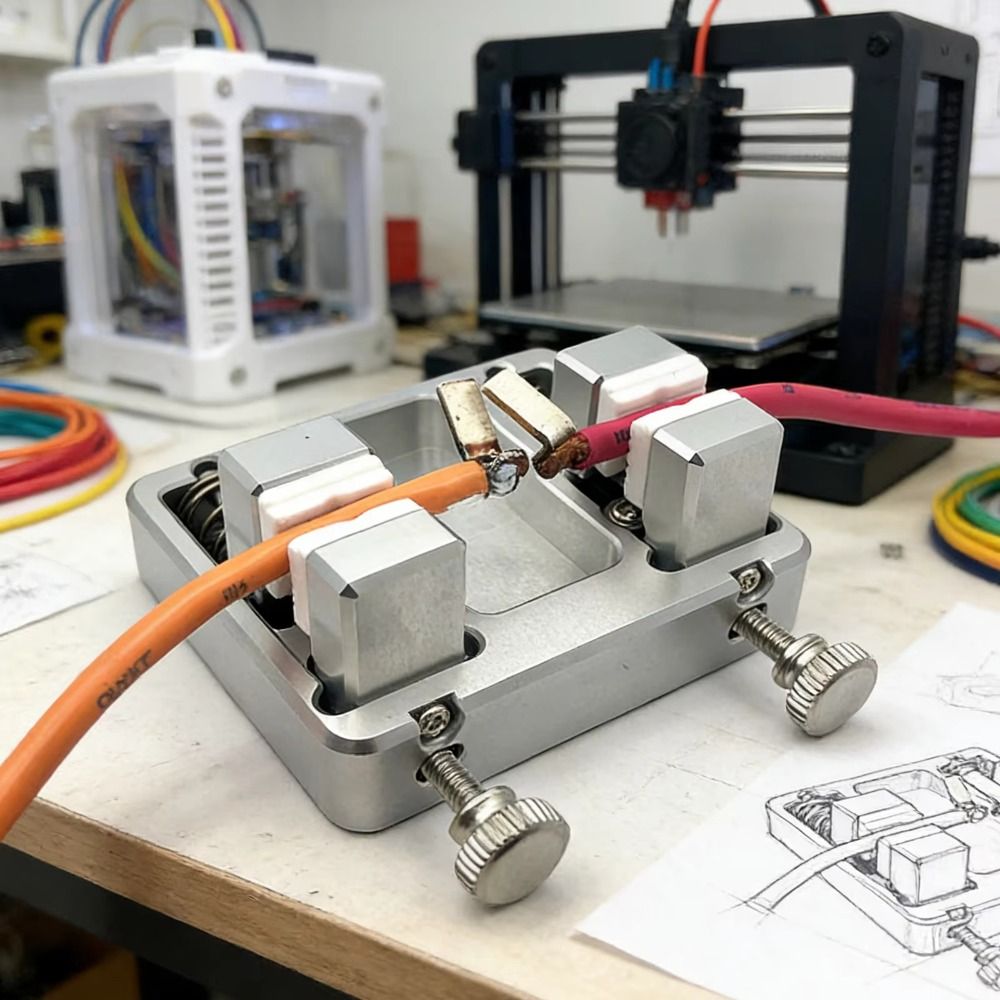 أداة لحام من الألومنيوم قابلة  - مراجعة Diy Electronics Tools وسعره