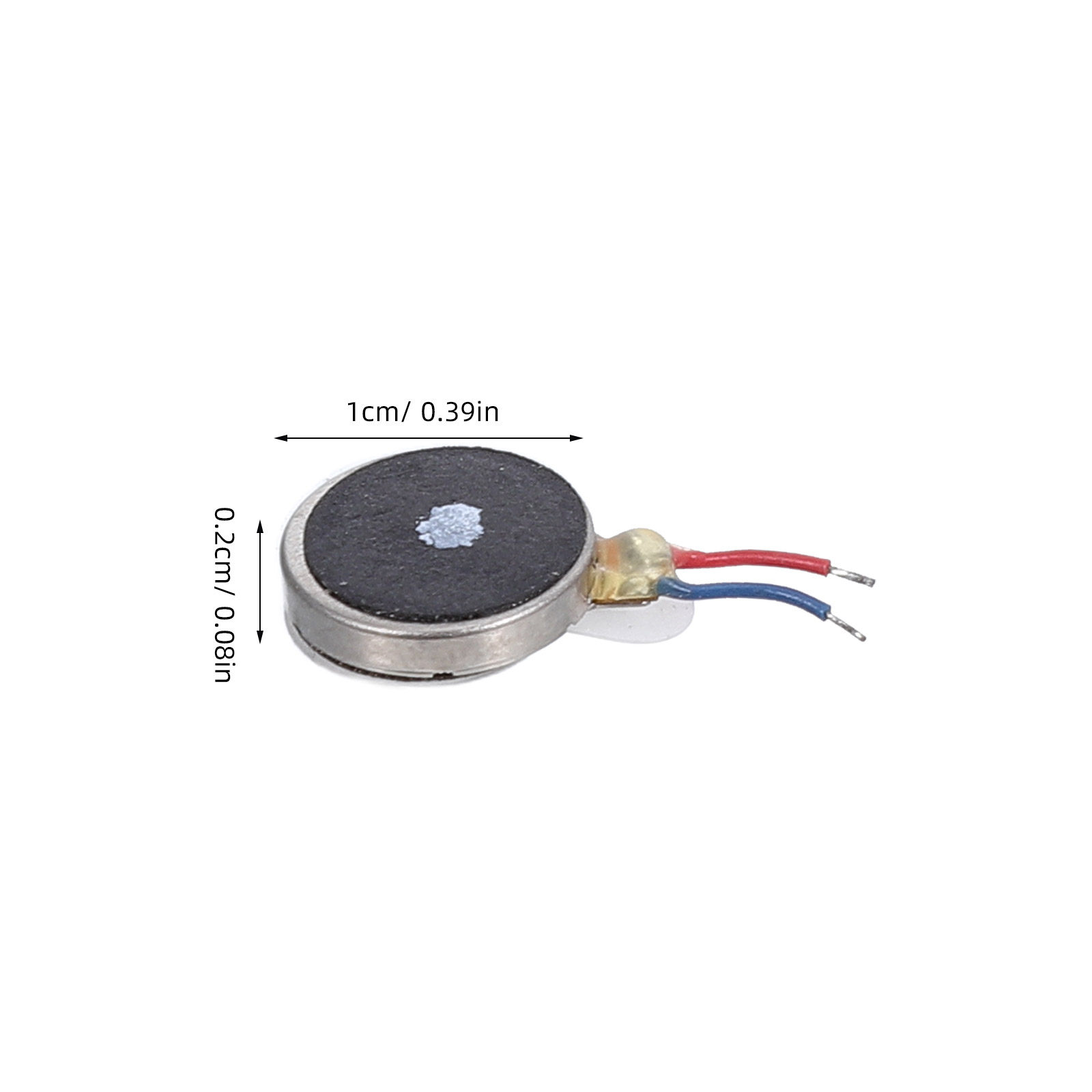15 قطعة من محركات الاهتزاز الم - مراجعة Diy Electronics Button وسعره