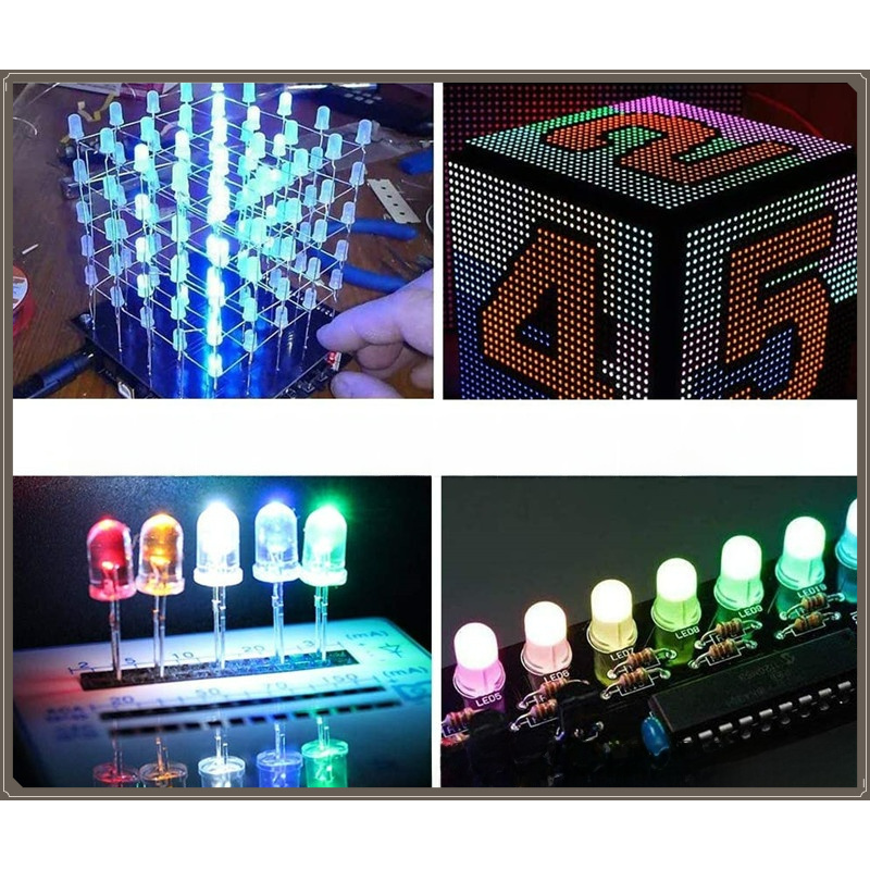 400 قطعة من صمامات LED ثنائية  - مراجعة R/Diy Electronics وسعره