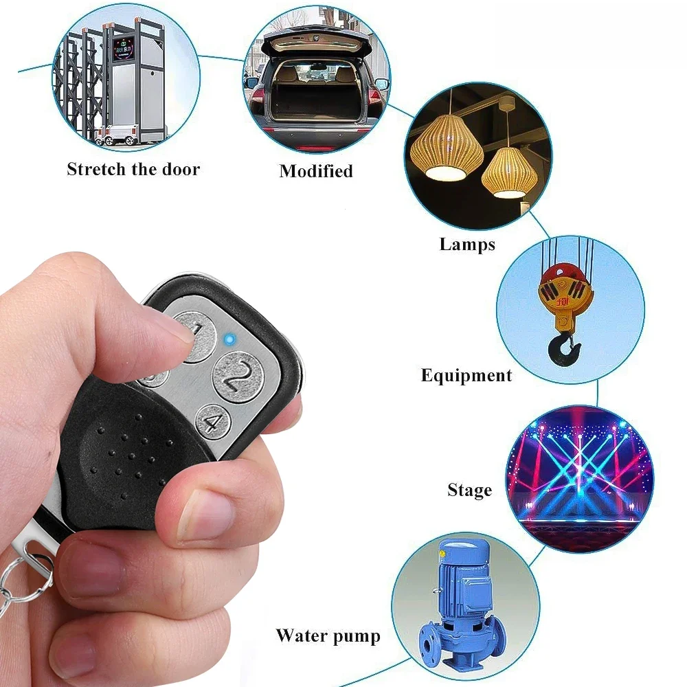 1/50 قطعة جهاز تحكم عن بعد 433 - مراجعة Diy Electronics Button وسعره