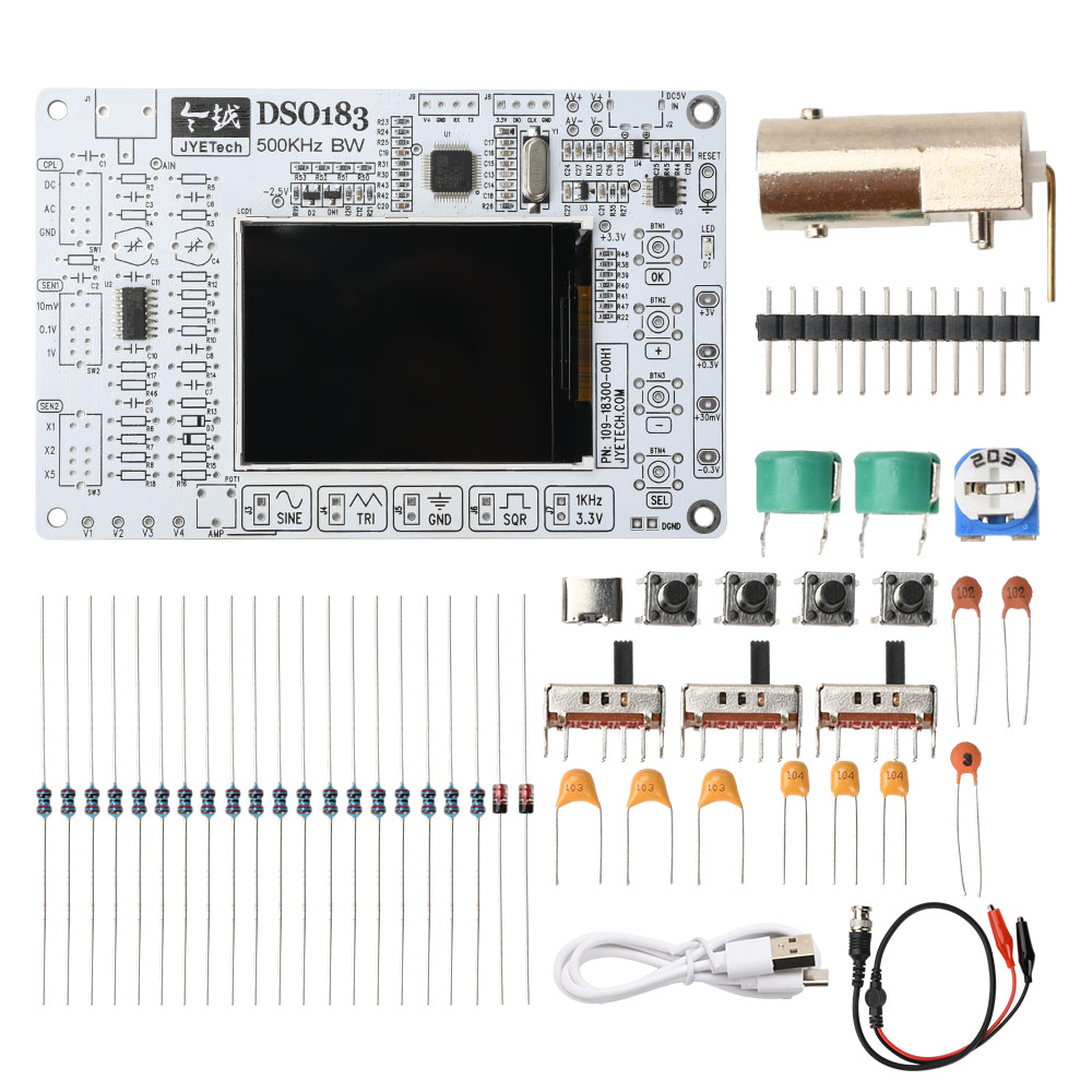 تيار مستمر 5 فولت DSO183 ملتقط - مراجعة Diy Electronics Kits For Beginners وسعره