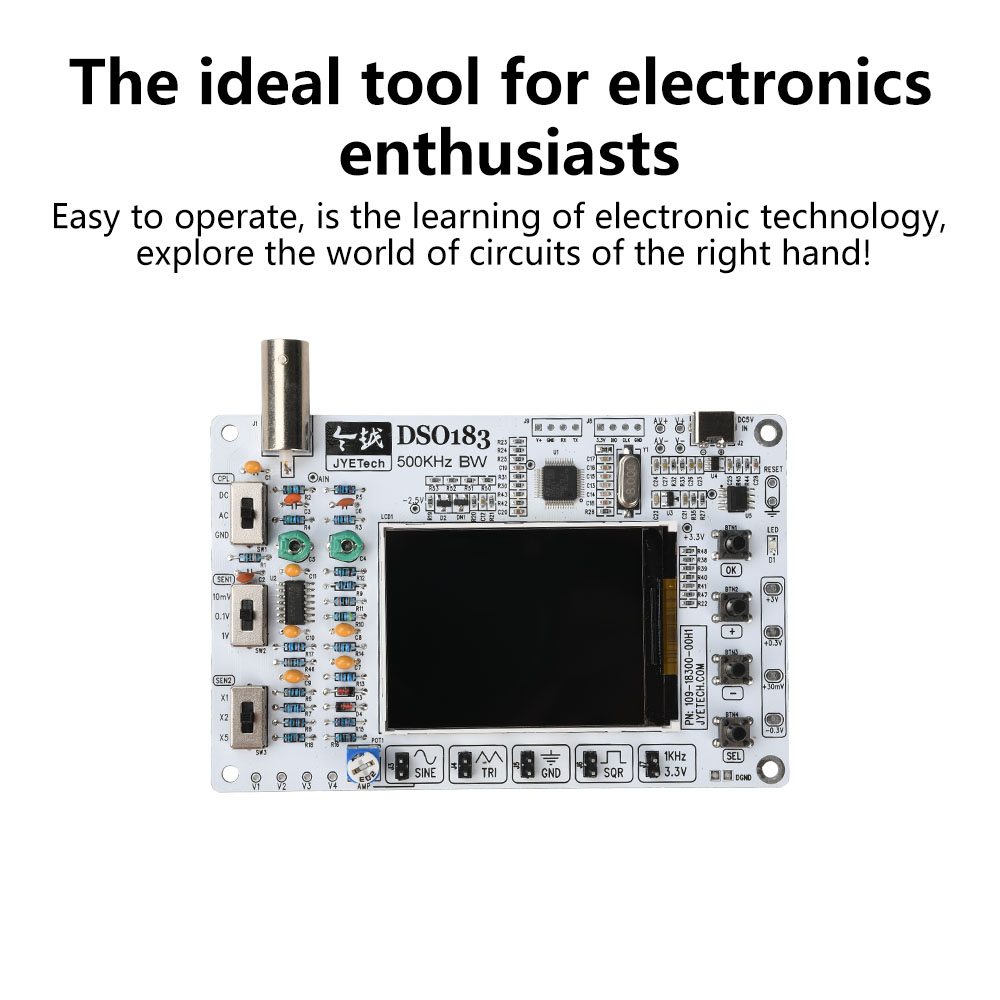 تيار مستمر 5 فولت DSO183 ملتقط - مراجعة Diy Electronics Kits For Beginners وسعره