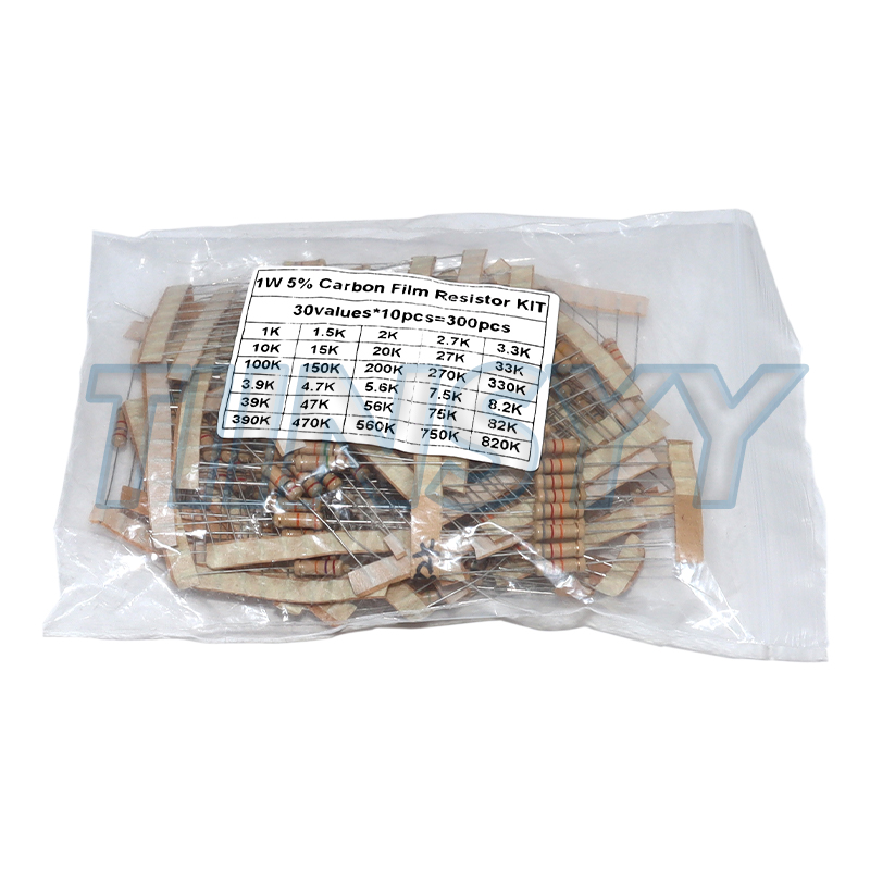 مجموعة مقاومات 300 قطعة، 1 واط - مراجعة Diy Electronics Components Kit وسعره