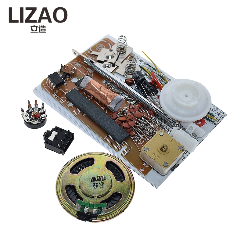 طقم راديو LIZAO CF210SP FM AM، - مراجعة Diy Electronics Kits For Beginners وسعره