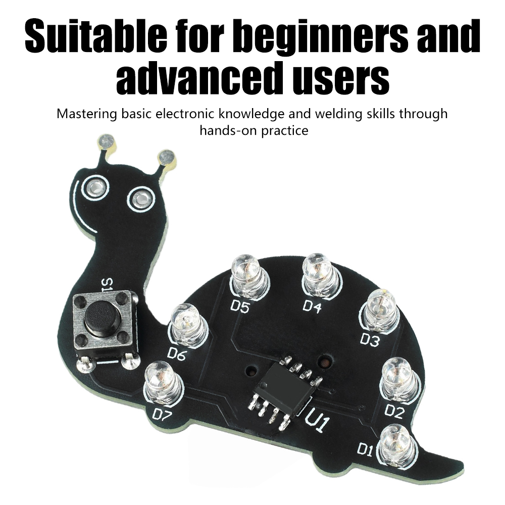 مصباح LED على شكل حلزون مع إضا - مراجعة Diy Electronics Kits For Beginners وسعره