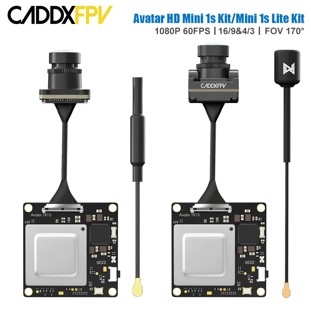 CADDX Walksnail Avatar HD Mini - مراجعة Diy Drone Electronics Kit وسعره