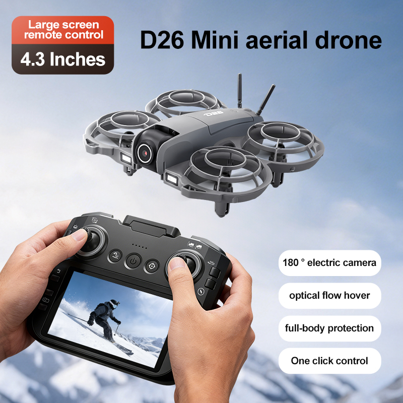 طائرة بدون طيار D26 بدقة 4K لل - مراجعة Diy Drone Electronics وسعره