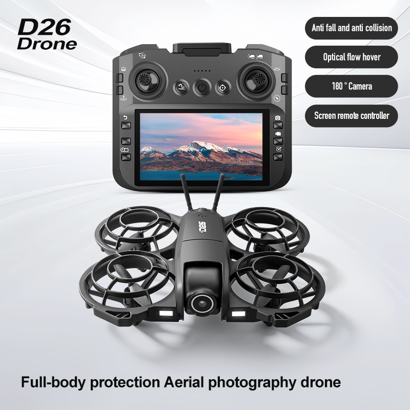 طائرة بدون طيار D26 بدقة 4K لل - مراجعة Diy Drone Electronics وسعره