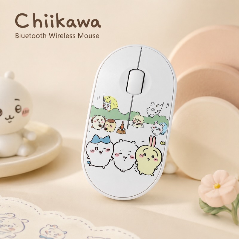ماوس لاسلكي لطيف من نوع Chiika - مراجعة Diy Mouse Electronics وسعره