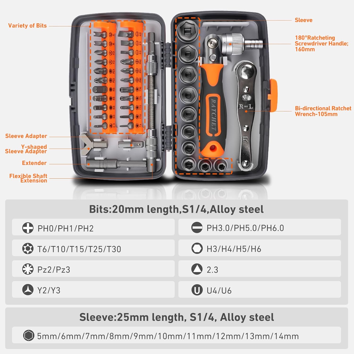 طقم مفك براغي متعدد الوظائف 38 - مراجعة Diy Electronics Components Kit وسعره