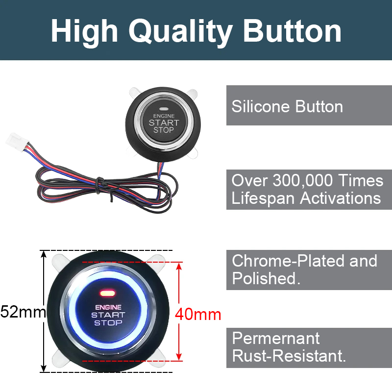Sinovcle إنذار سيارة التحكم عن - مراجعة Diy Electronics Button وسعره