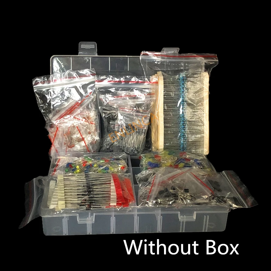 معدن مقاوم من غشاء مجموعة متنو - مراجعة Diy Electronics Components Kit وسعره
