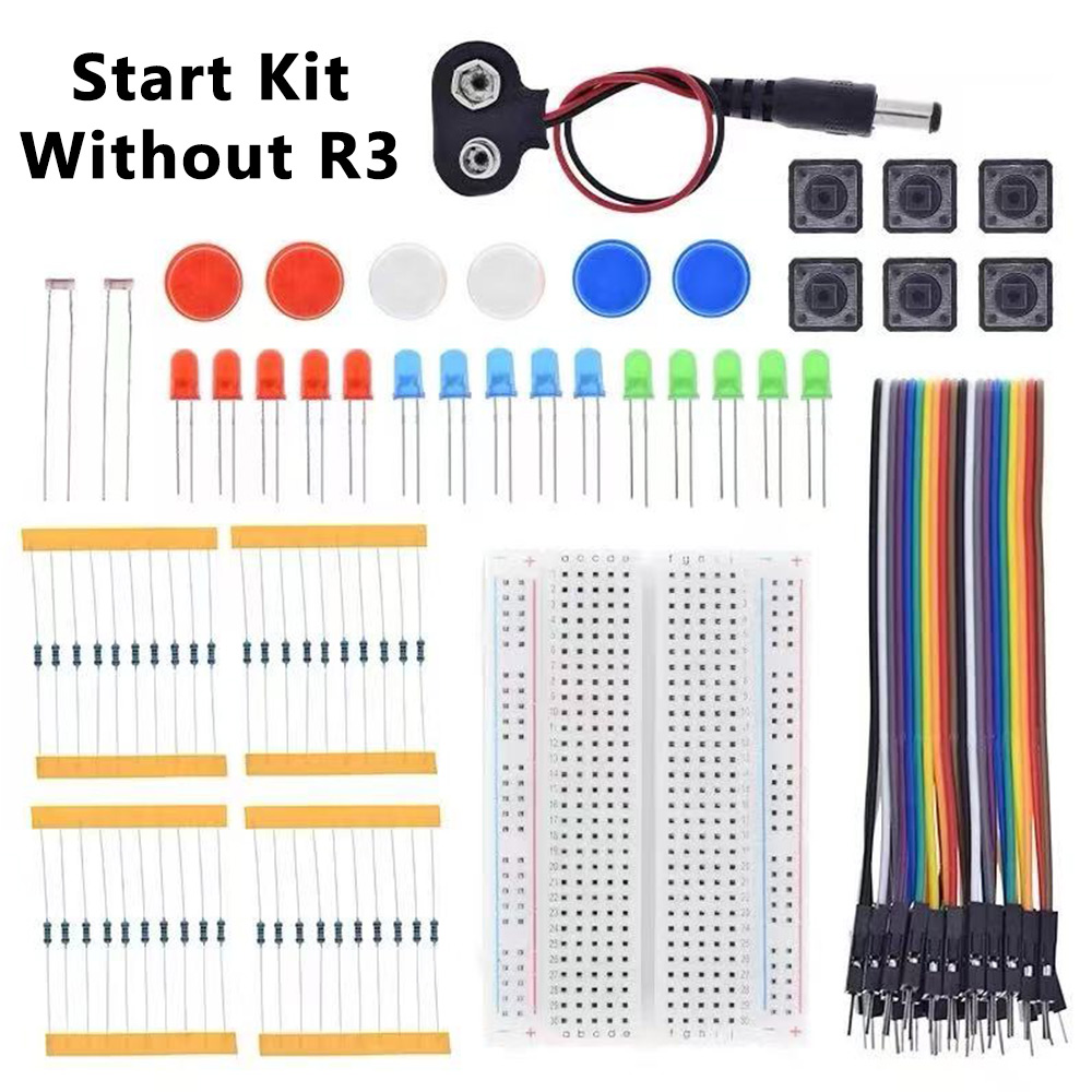 مجموعة أدوات إلكترونية للمبتدئ - مراجعة Diy Electronics Breadboard وسعره