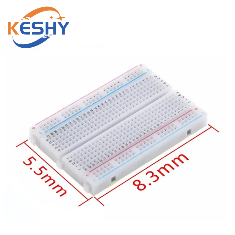 400 نقطة التعادل لحام PCB اللو - مراجعة Diy Electronics Breadboard وسعره