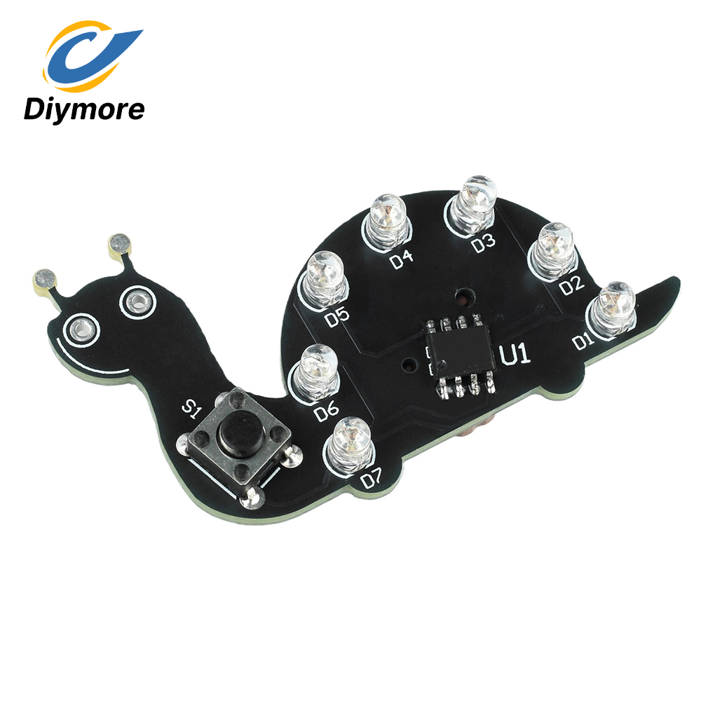 طقم تدريب على اللحام بـ 7 مصاب - مراجعة Diy Electronics Kits For Beginners وسعره