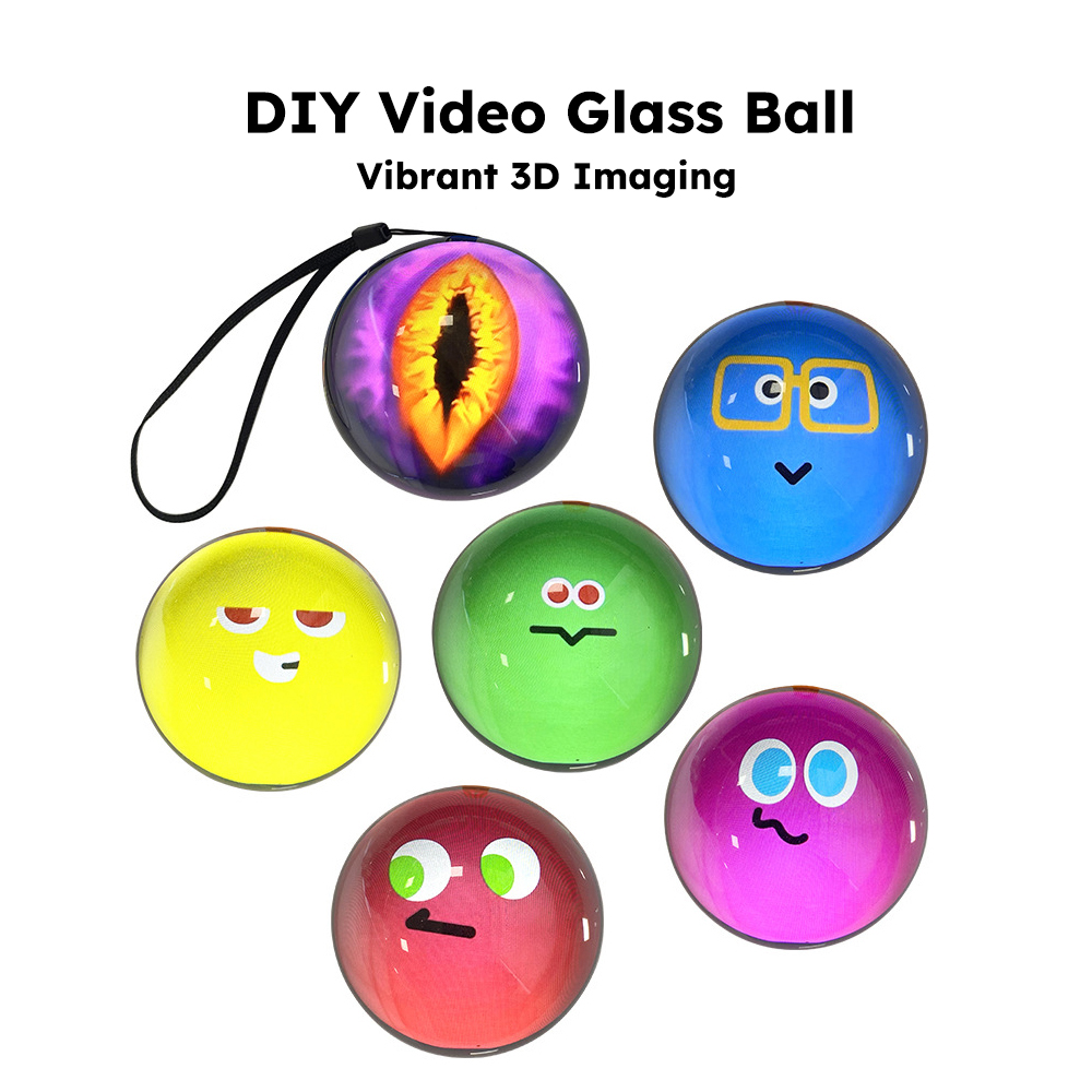 ماجيك 3D كريستال الكرة الإلكتر - مراجعة Diy Electronics Videos وسعره
