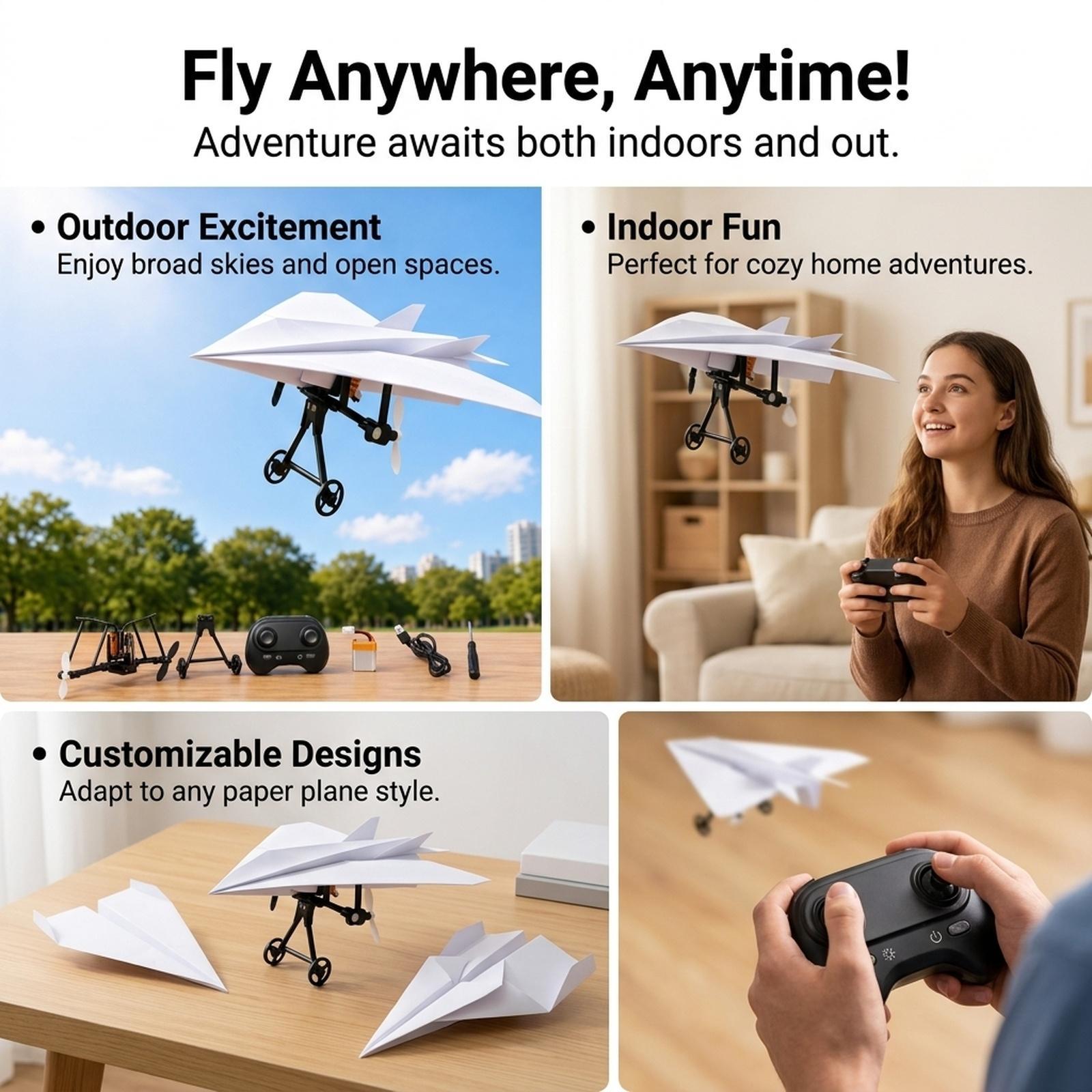 طائرة تحكم عن بعد صغيرة قابلة  - مراجعة Diy Electronics Kits For Beginners وسعره