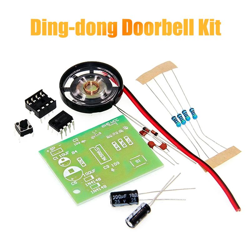طقم جرس باب احترافي NE555 للتر - مراجعة Diy Electronics Components Kit وسعره