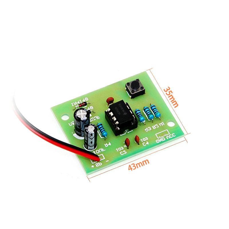 طقم جرس باب احترافي NE555 للتر - مراجعة Diy Electronics Components Kit وسعره