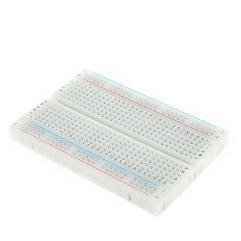 طقم أسلاك توصيل مع لوح خبز 400 - مراجعة Diy Electronics Breadboard وسعره