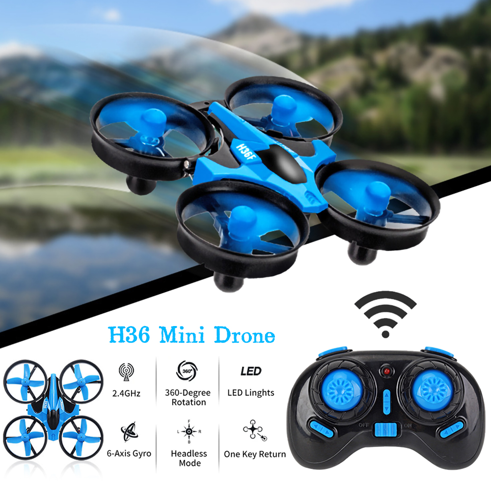 طائرة بدون طيار صغيرة JJRC H36 - مراجعة Diy Drone Electronics Kit وسعره