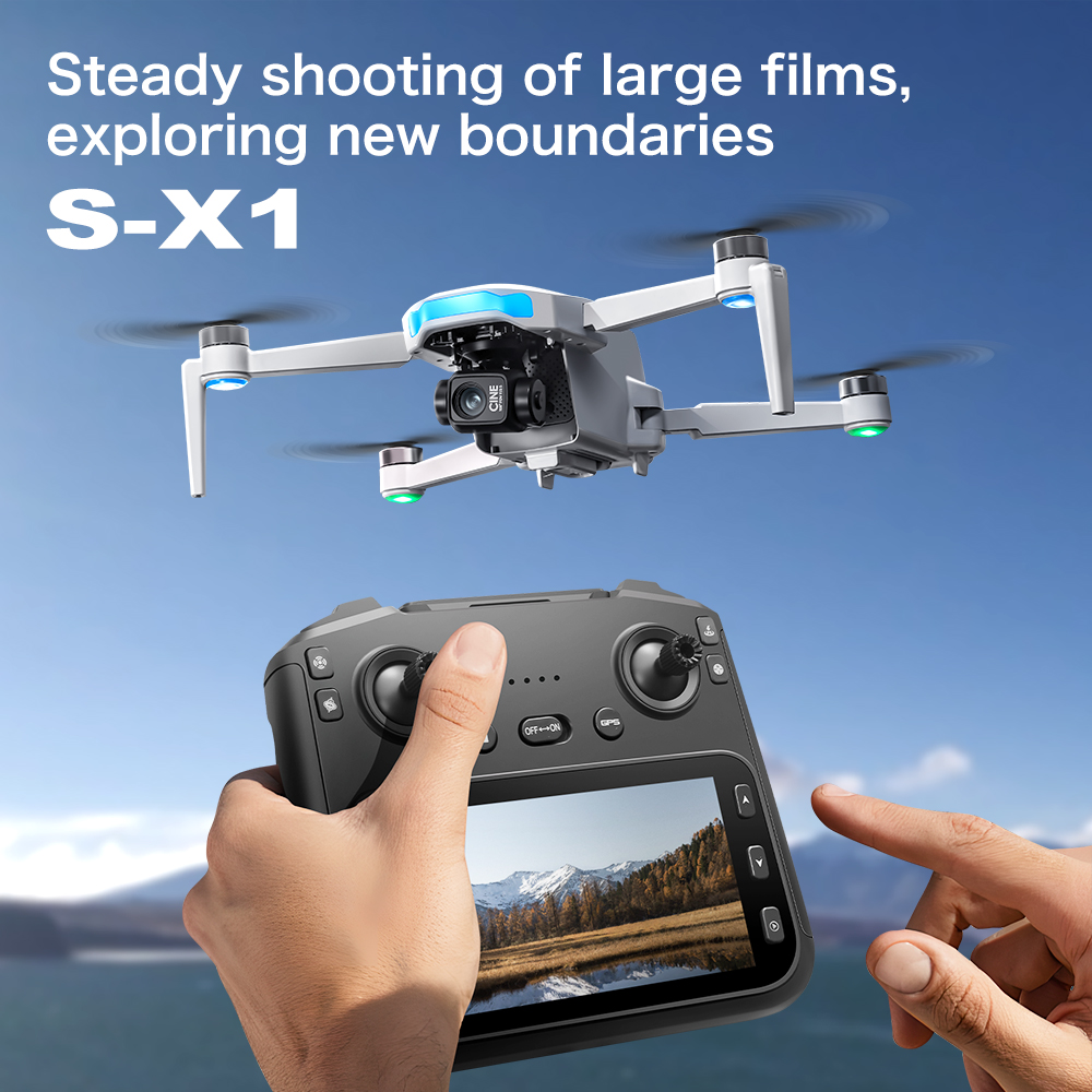 طائرة بدون طيار S-X1 الأصلية م - مراجعة Diy Drone Electronics وسعره