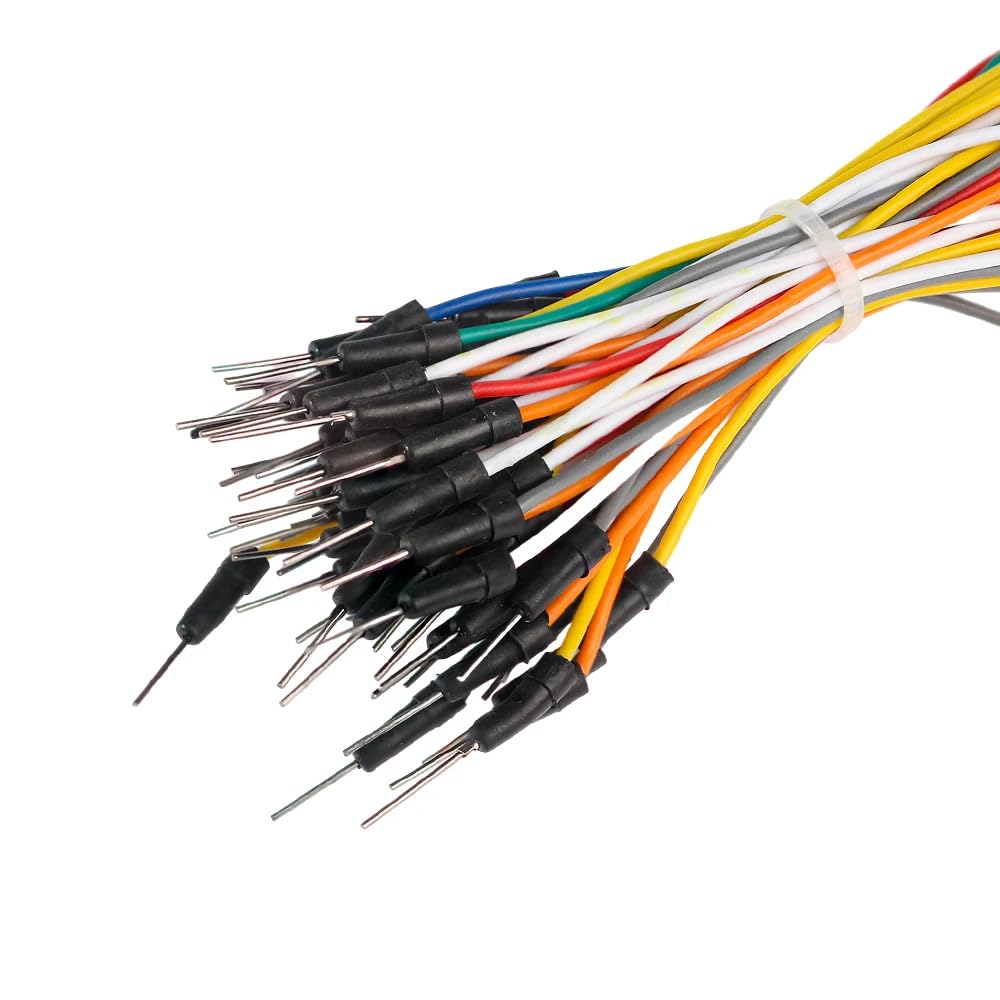 مجموعة أسلاك توصيل فاخرة للوحة - مراجعة Breadboard Jumper Wire وسعره