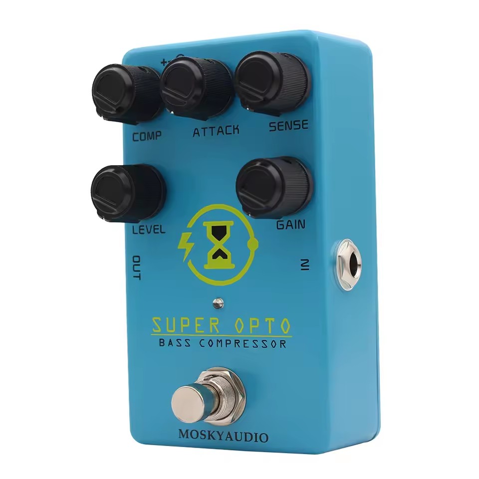 ضاغط ضوئي Mosky Super OPTO Bas - مراجعة Diy Guitar Electronics وسعره